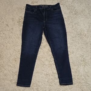 American Eagle Outfitters Dark Blue Skinny Jeans